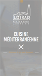 Mobile Screenshot of lotrerestaurant.com